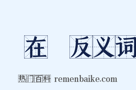 實在論反义词是什么意思的图片